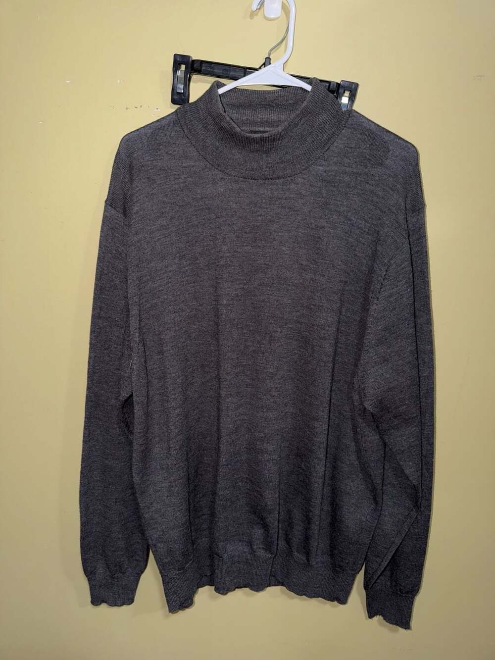 Jos. A. Bank Signature Collection 100% Merino Wool Knit Sweater Mens Size L
